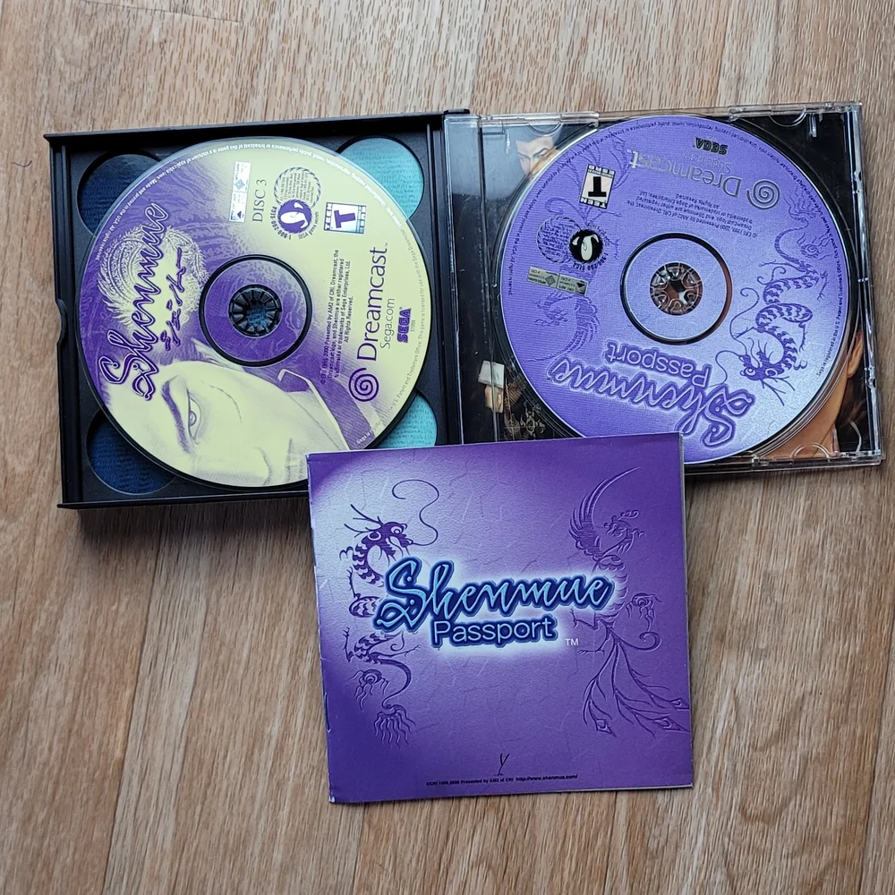 Shenmue for - Black Case Dreamcast